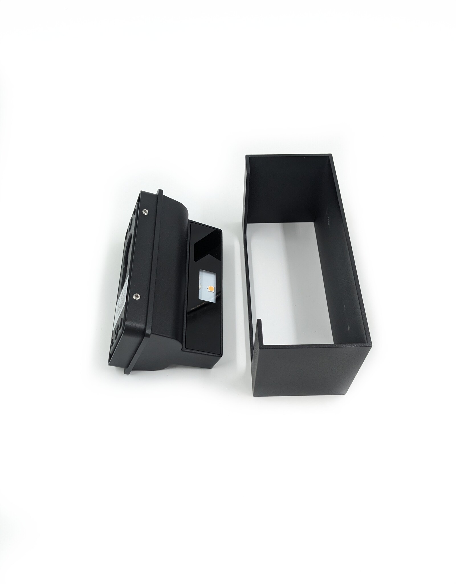 LedLed CATO-M up/down buitenlamp zwart 12W 3000k