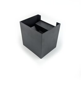 LedLed CATO-S up/down buitenlamp zwart 6W 3000k