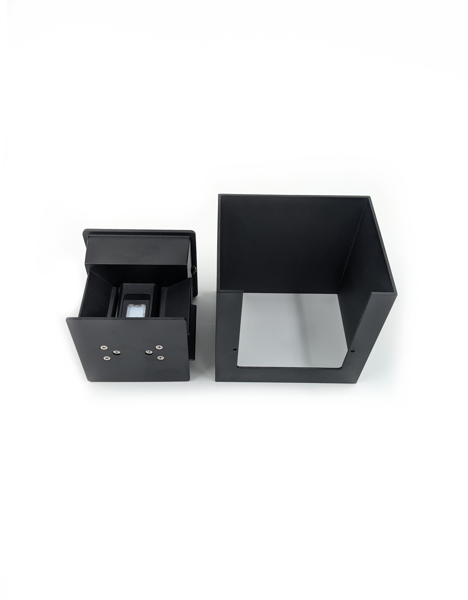 LedLed CATO-S up/down buitenlamp zwart 6W 3000k