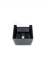 LedLed CATO-S up/down buitenlamp zwart 6W 3000k