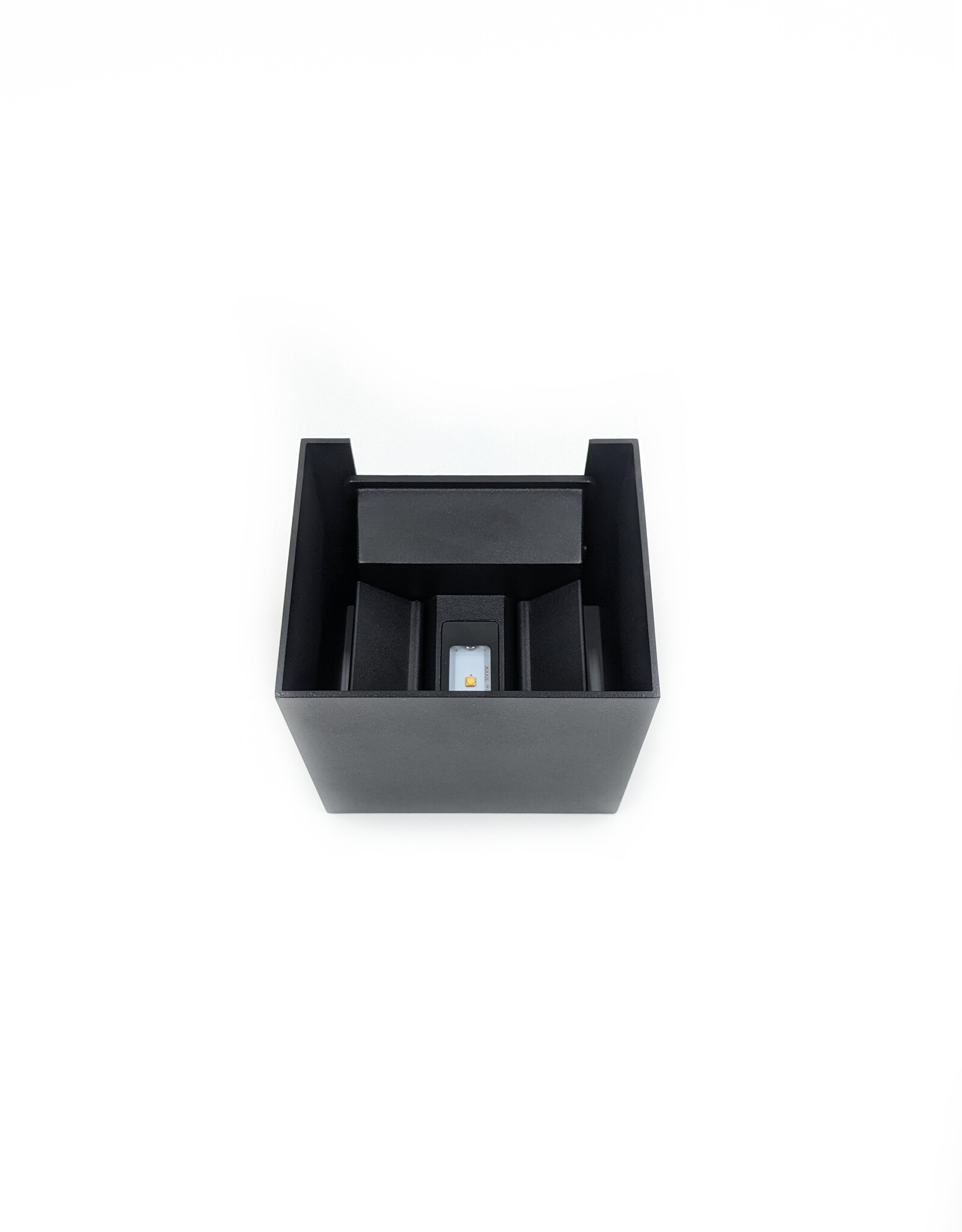 LedLed CATO-S up/down buitenlamp zwart 6W 3000k