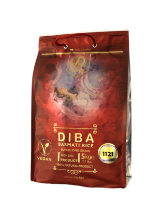 Basmati Reis Diba Extra Langkorn 5kg