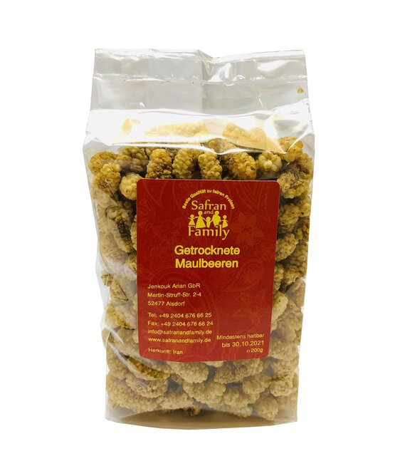 Getrocknete Maulbeeren