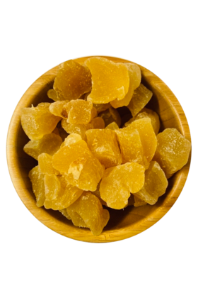 Getrocknete & Gezuckerte Ingwerstücke