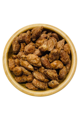 Gebrannte Mandelkerne mit Karamellgeschmack