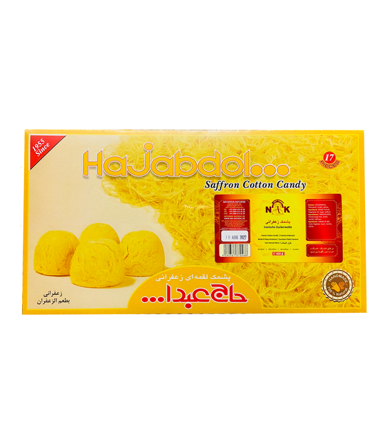 Zuckerwatte mit Safran 350g