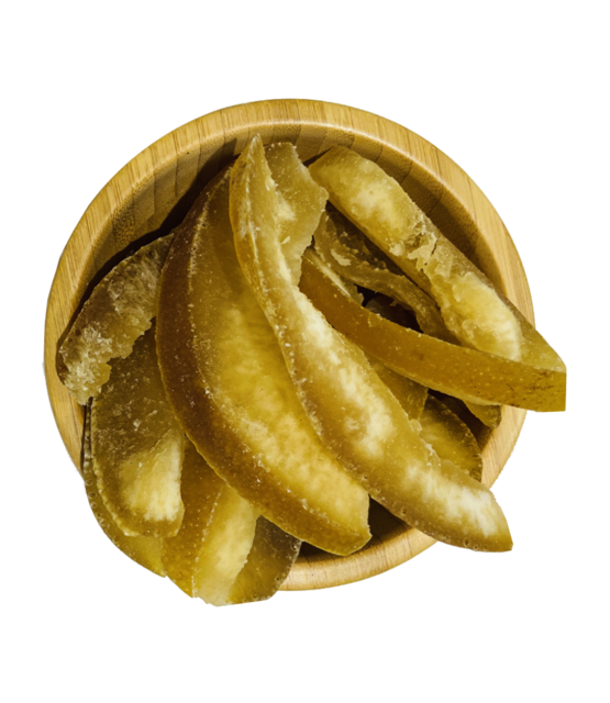 Pomelo Streifen gezuckert