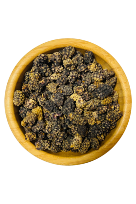 Getrocknete schwarze Maulberen