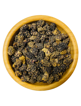 Getrocknete schwarze Maulberen