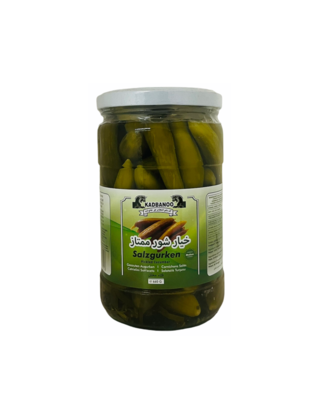 Salzgurken Mittelgroß Kadbanoo 660g