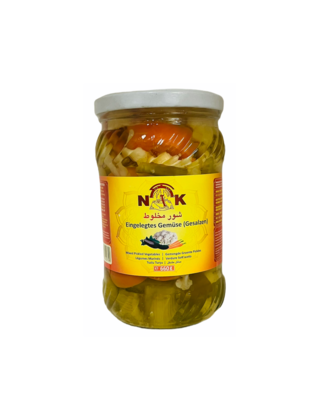 Eingelegtes Gemüse (Gesalzen) NIK 660g