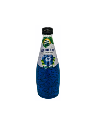 Basilikumsamen-Drink Blueberry