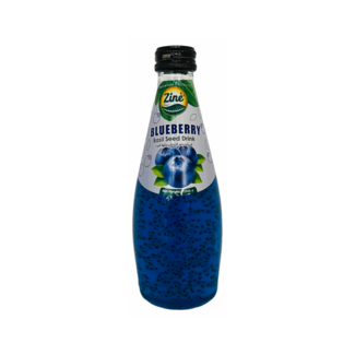Zine Basilikumsamen-Drink Blueberry