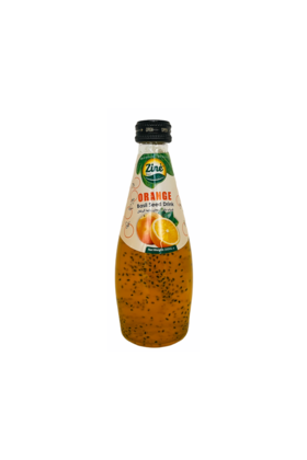 Basilikumsamen-Drink Orange