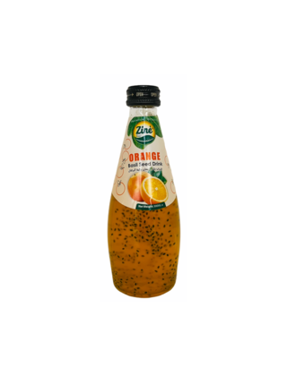 Basilikumsamen-Drink Orange