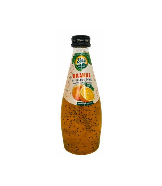 Basilikumsamen-Drink Orange