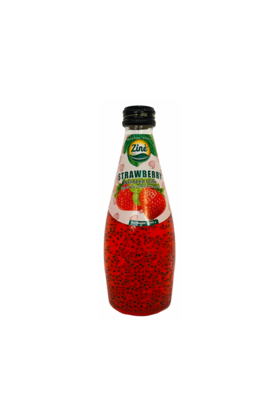 Basilikumsamen-Drink Erdbeere