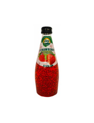 Basilikumsamen-Drink Erdbeere