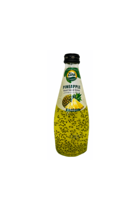 Basilikumsamen-Drink Ananas