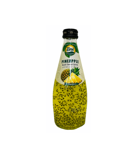 Basilikumsamen-Drink Ananas