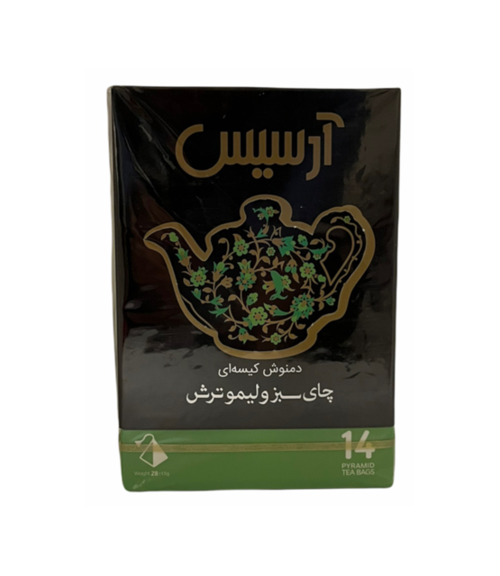 Grüner Tee & Limetten Teebeutel- Arsis