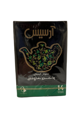 Grüner Tee & Pfefferminz Teebeutel Arsis