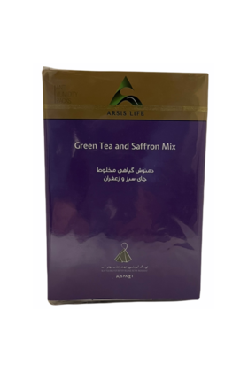 Grüner Tee & Safran Teebeutel Arsis