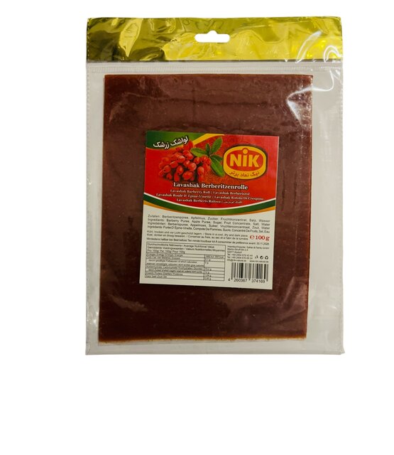 Lavashak Berberitzenrolle NIK 100g
