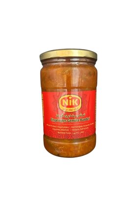 Eingelegtes Gemüse Bandari Ghermez 660g