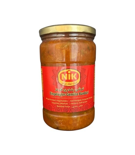 Eingelegtes Gemüse Bandari Ghermez 660g