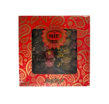 Iranisches Gebäck Nokhodchi Ghel Schoko 650g