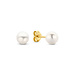 Beloro Jewels Monte Napoleone Perla 9 karat gold ear studs with pearl