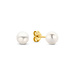 Beloro Jewels Monte Napoleone Perla 9 karat gold ear studs