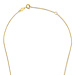 Beloro Jewels Della Spiga Felicia 9 karaat ketting met infinity teken