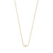 Beloro Jewels Della Spiga Donatella 9 karat gold necklace with cross