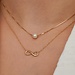 Beloro Jewels Della Spiga Felicia 375er Goldkette mit Unendlichkeitszeichen