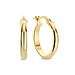 Beloro Jewels La Rinascente Chiara 9 karat gold hoop earrings
