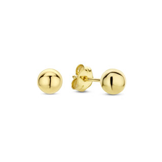 Beloro Jewels La Rinascente Chiara orecchini a bottone in oro 9 carati