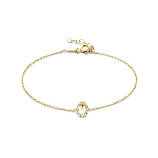 Beloro Jewels Monte Napoleone Leontina bracciale in oro 9 carati