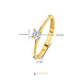 Beloro Jewels Monte Napoleone Stella 9 karat gold ring with zirconia