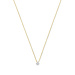 Beloro Jewels Monte Napoleone Stella 9 karaat ketting met zirkonia