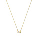 Beloro Jewels Monte Napoleone Natalia 9 karat gold necklace with zirconia