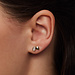 Beloro Jewels Monte Napoleone Natalia 9 karat gold ear studs with zirconia