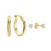 Beloro Jewels Regalo d'Amore 9 karat gold earring set