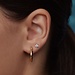 Beloro Jewels Regalo d'Amore 9 karat gold earring set with zirconia