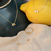 Beloro Jewels Monte Napoleone Natalia orecchini a bottone in oro 9 carati con zirconia