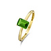 Beloro Jewels La Milano Colori Verdi 9 karat guldring med grön zirconia