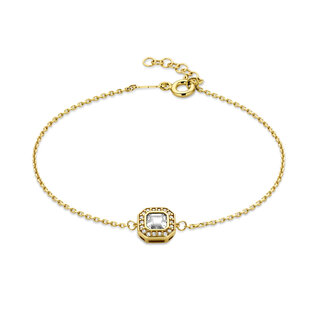 Beloro Jewels Monte Napoleone Sofia bracelet en or 9 carats