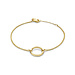 Beloro Jewels La Rinascente Constanza 9 karat gold bracelet with ring