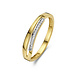 Beloro Jewels Monte Napoleone Stella 9 karat guldring